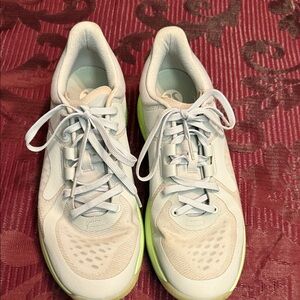 lululemon athletica White and Green Athletic Shoes